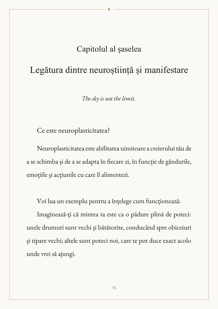 Capitolul despre neuroplasticitate